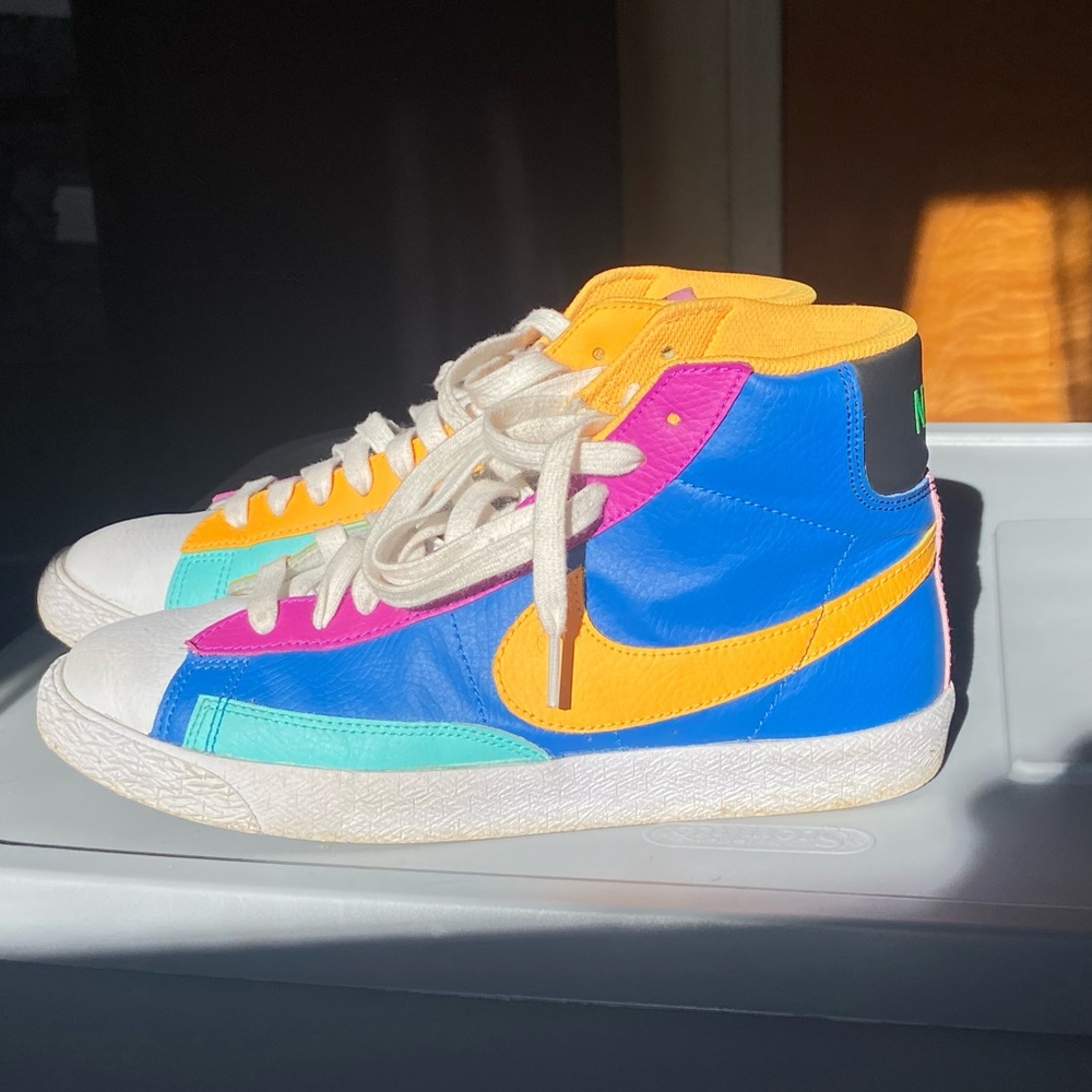 Nike Blazer GS 'Aurora Purple Orange'